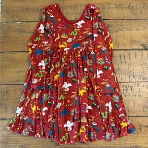 Little Sleepies Play Collection: Harry Potter Swing Dress Size 7.